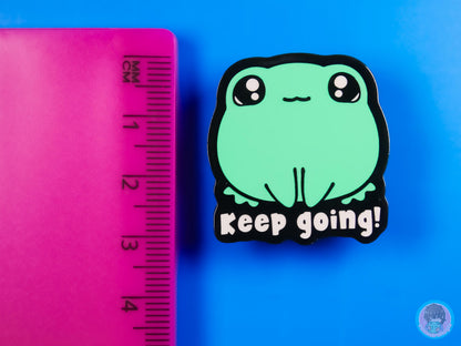 Keep Going Enamel Pin
