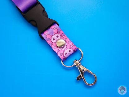 Axolotl Emotion Communication Lanyard