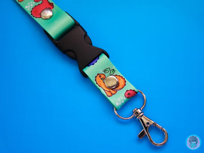 Dinosaur Emotions Lanyard