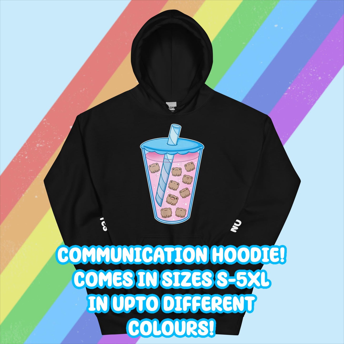 Boba Tea Communication Hoodie