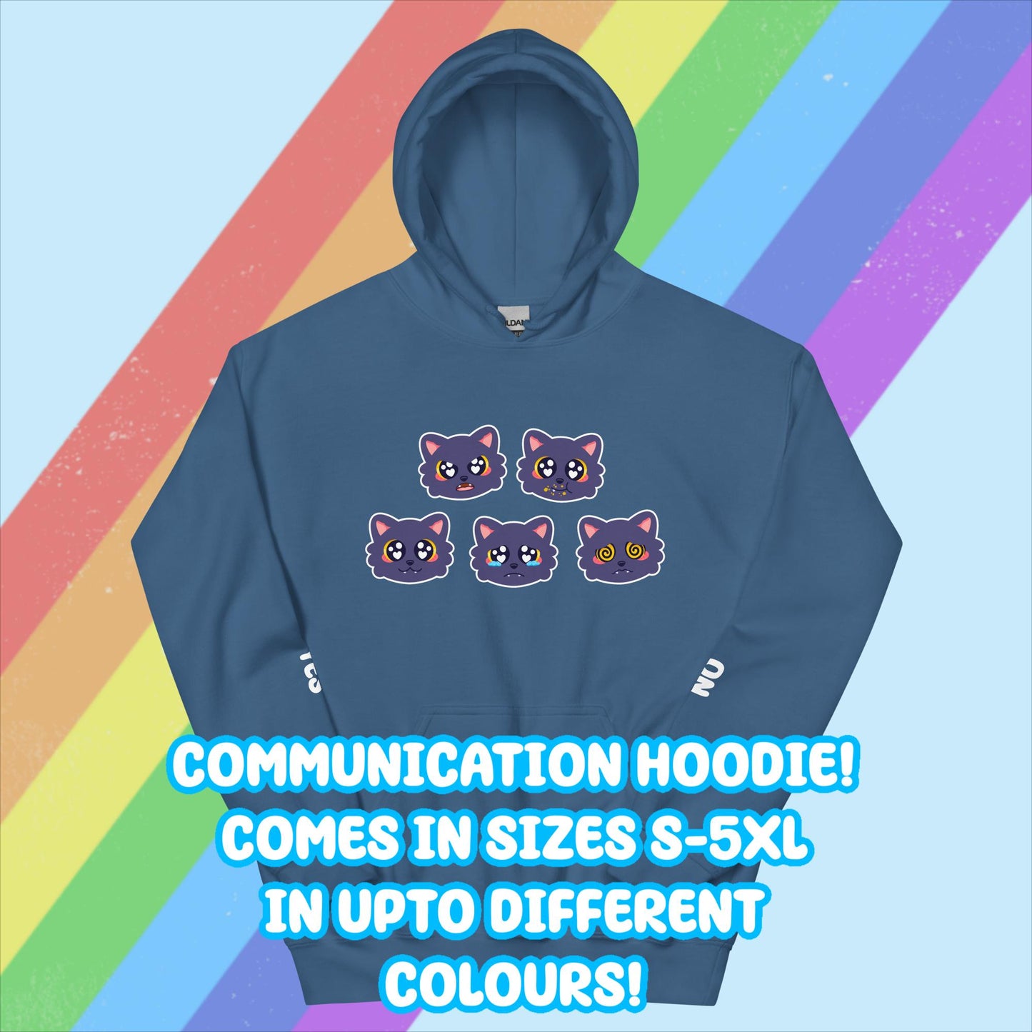 Cat Communication Hoodie