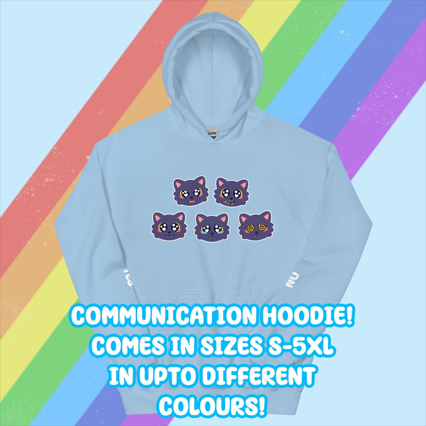 Cat Communication Hoodie