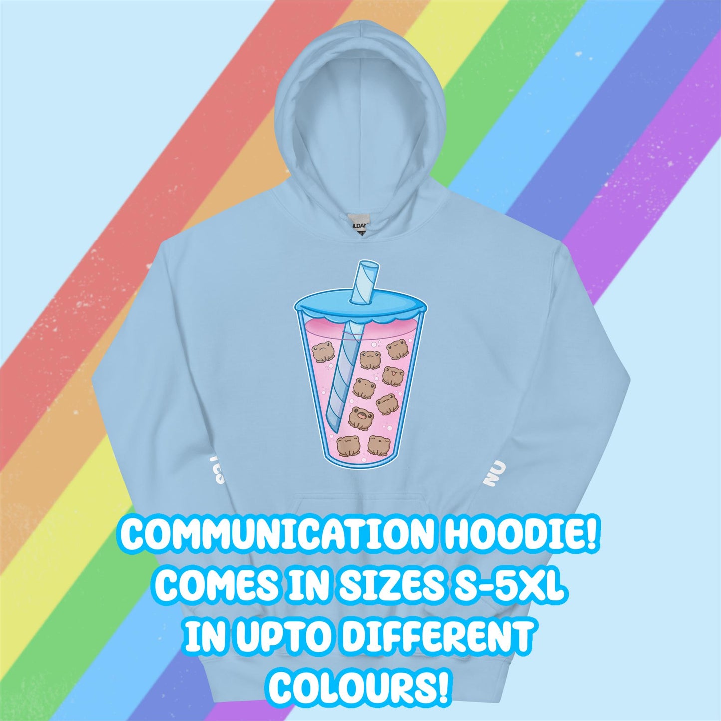 Boba Tea Communication Hoodie