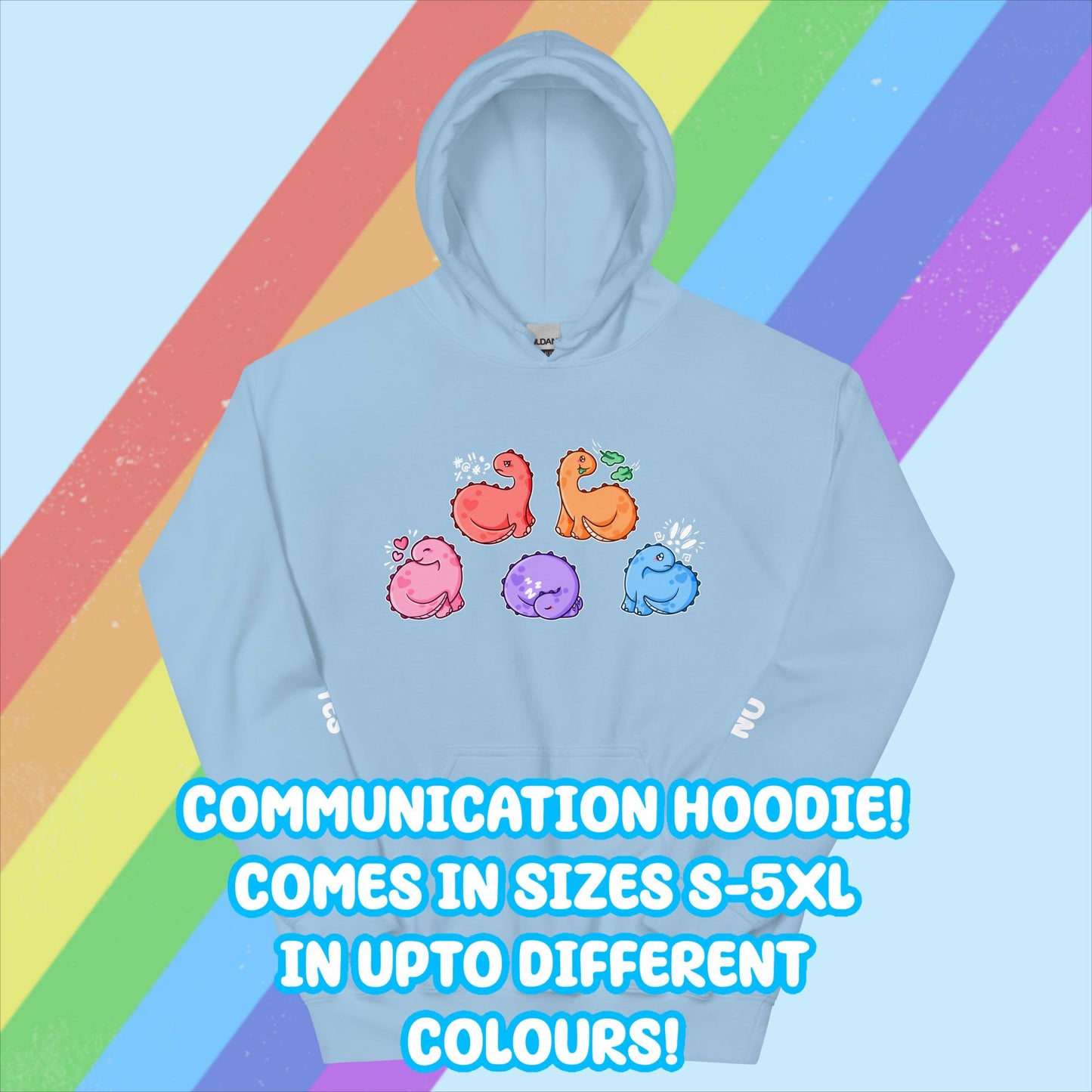 Dinosaur Communication Hoodie