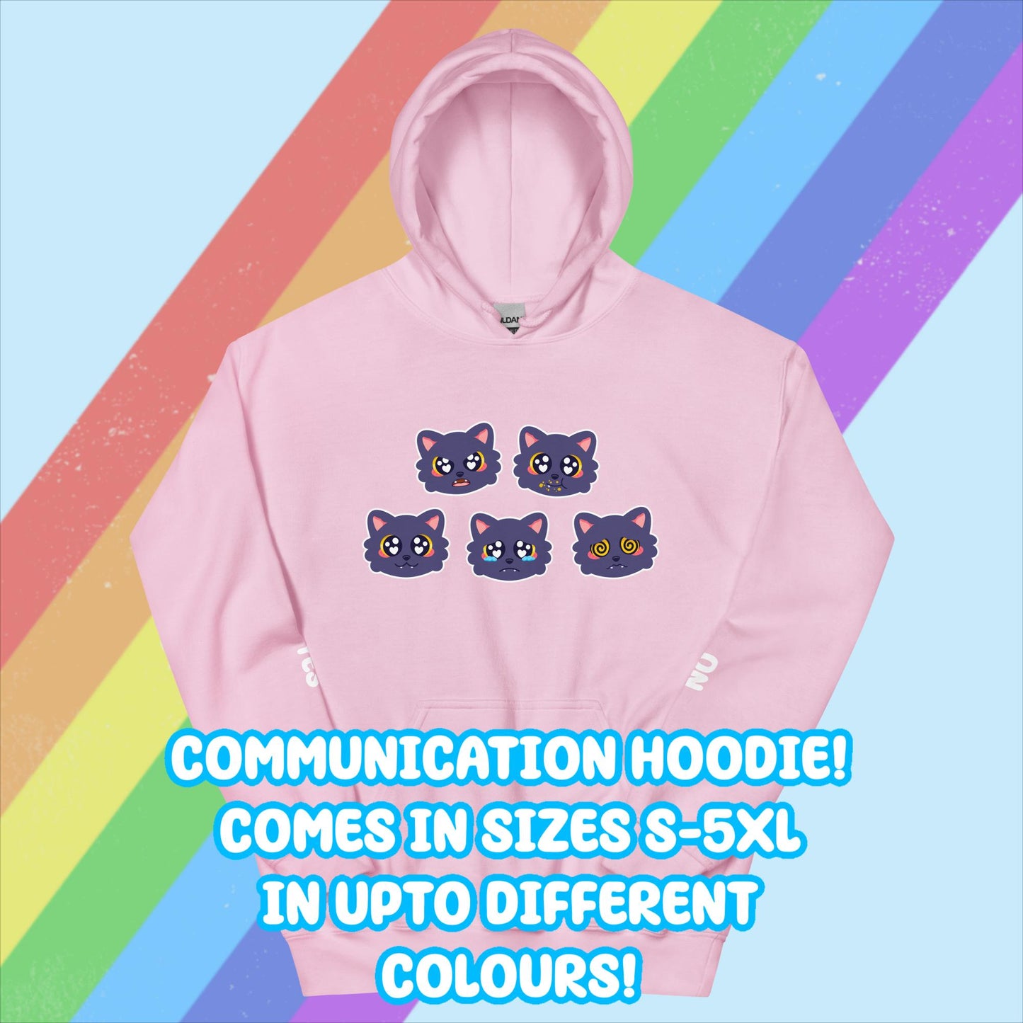 Cat Communication Hoodie