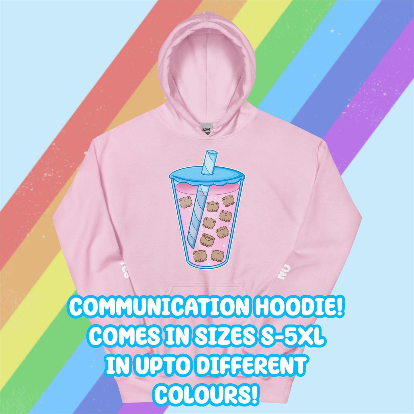 Boba Tea Communication Hoodie