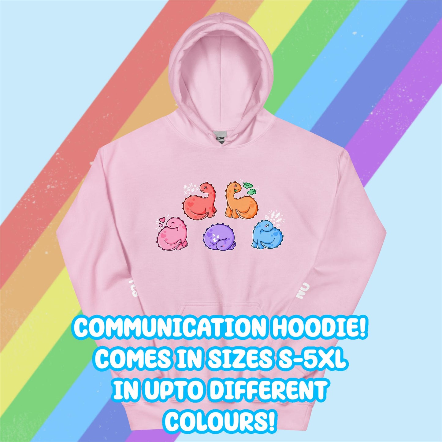 Dinosaur Communication Hoodie