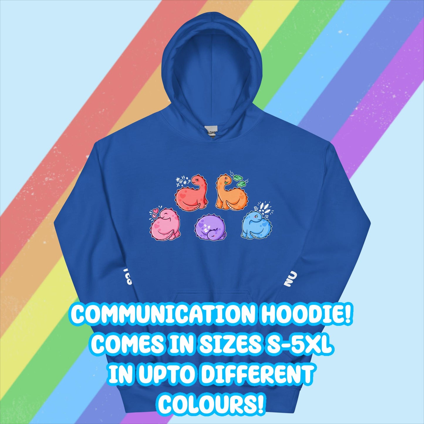 Dinosaur Communication Hoodie