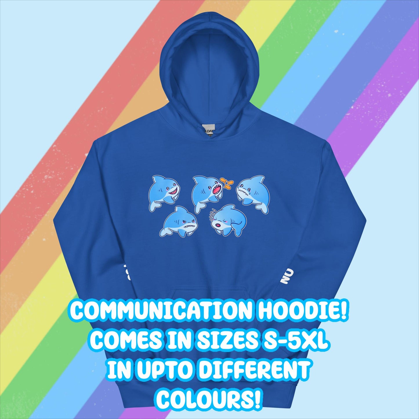 Shark Communication Hoodie