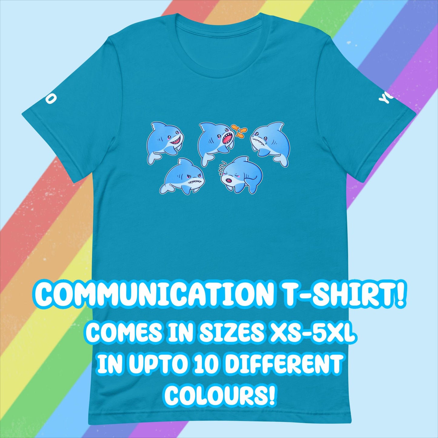 Shark Communication T-shirt