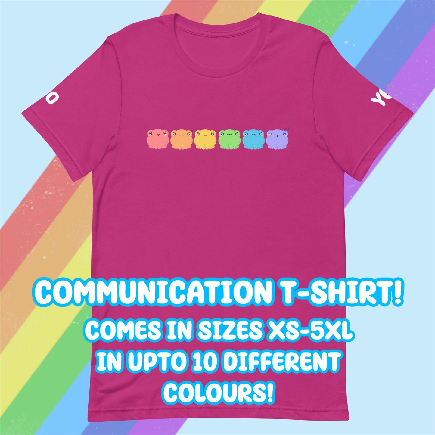 Jelly Bean Frog Communication T-Shirt