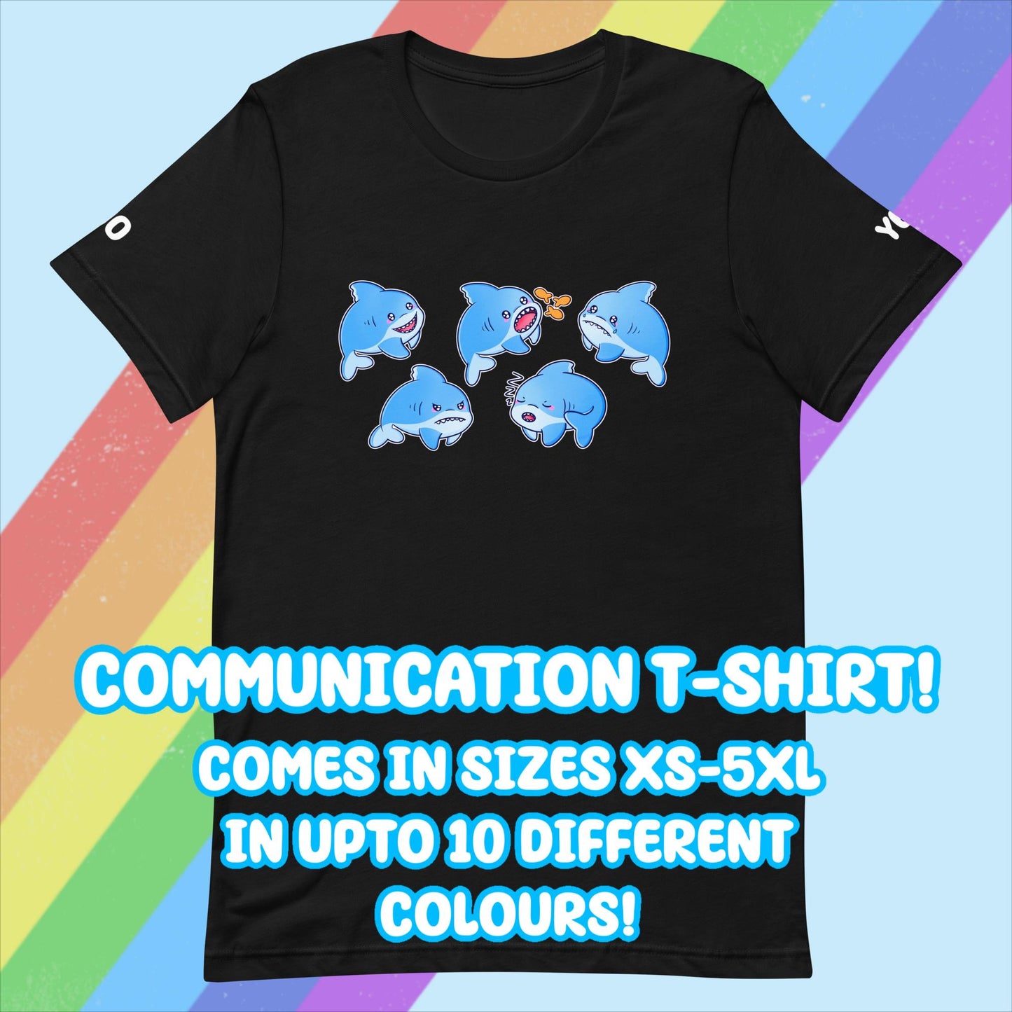 Shark Communication T-shirt