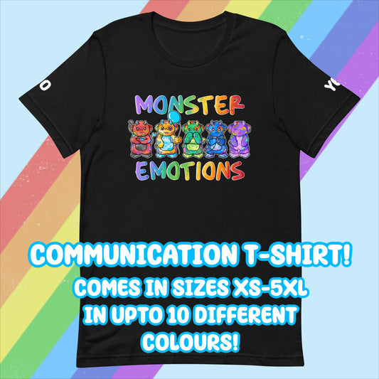 Monster Emotions Communication T-shirt