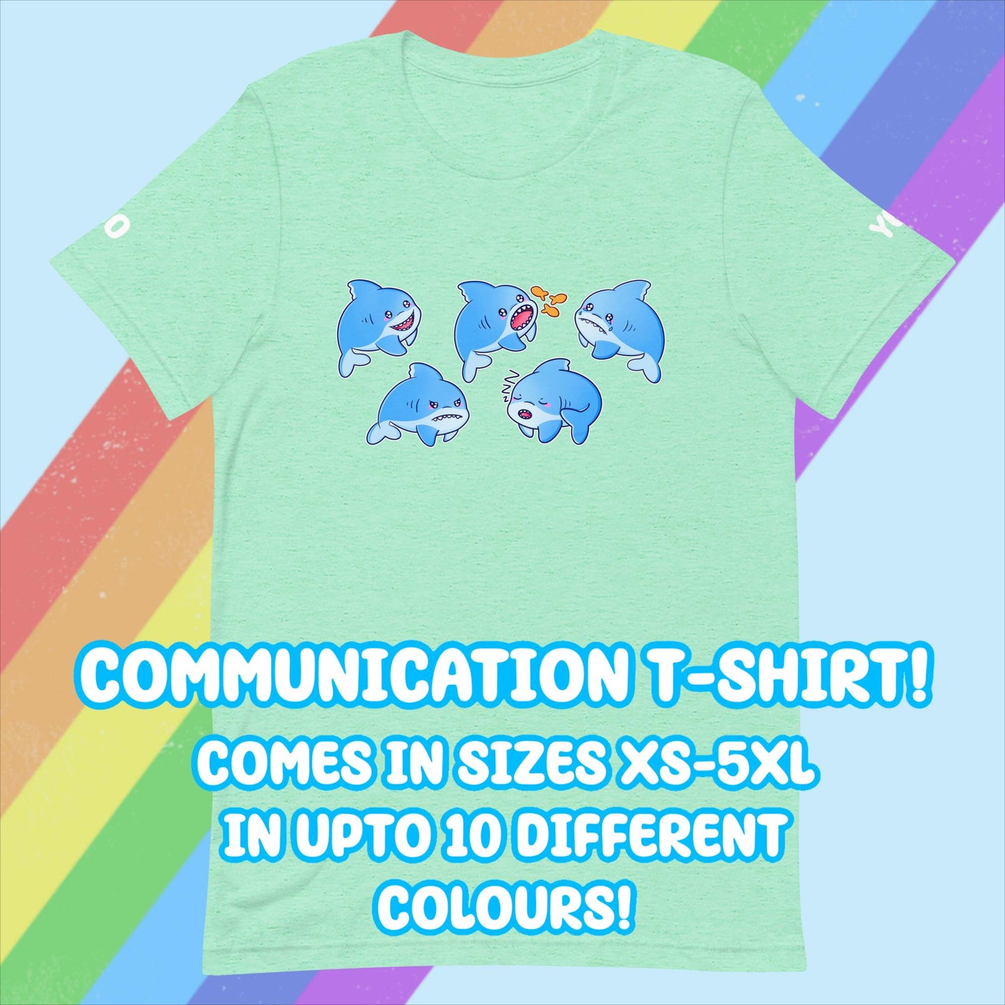 Shark Communication T-shirt