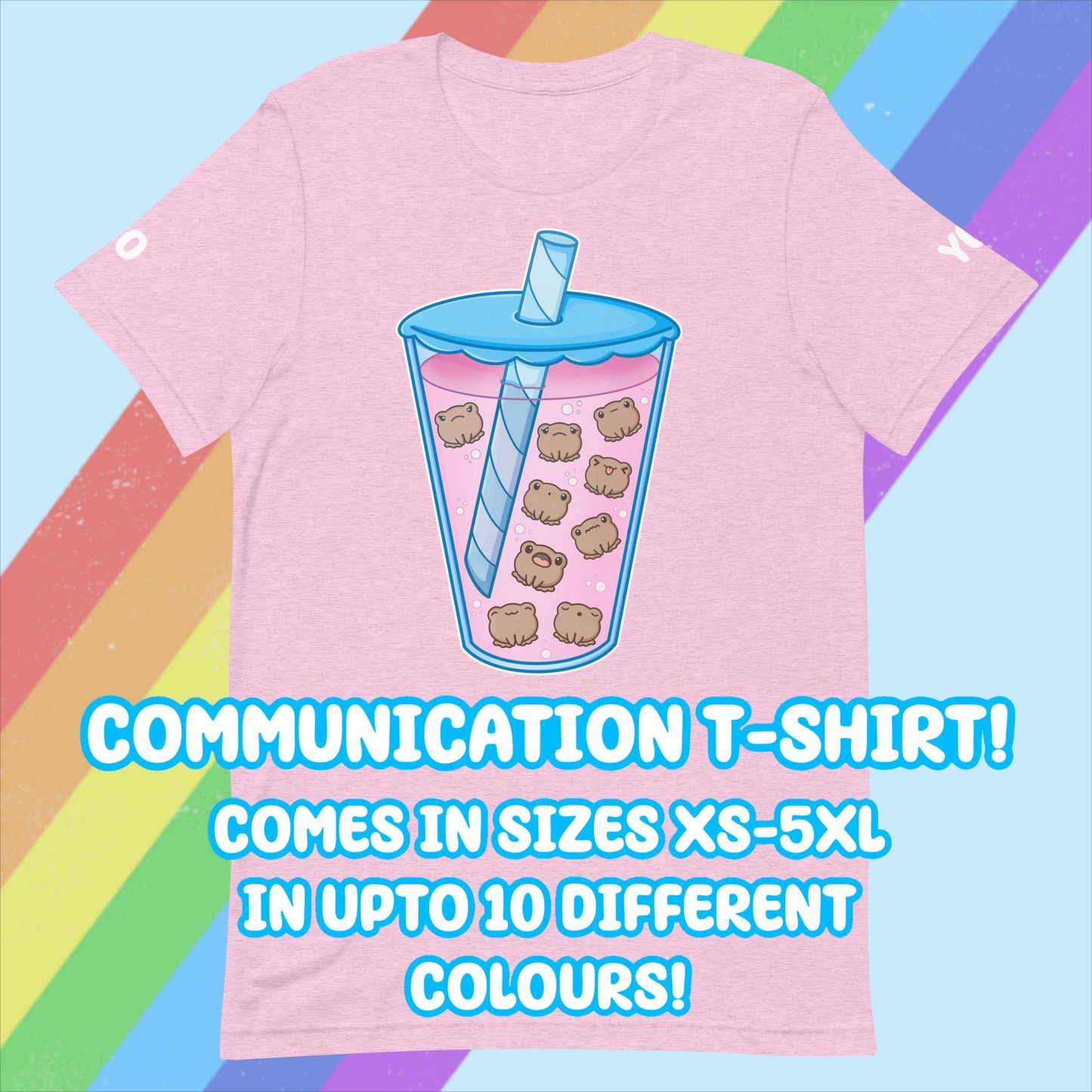 Boba Tea Communication T-shirt