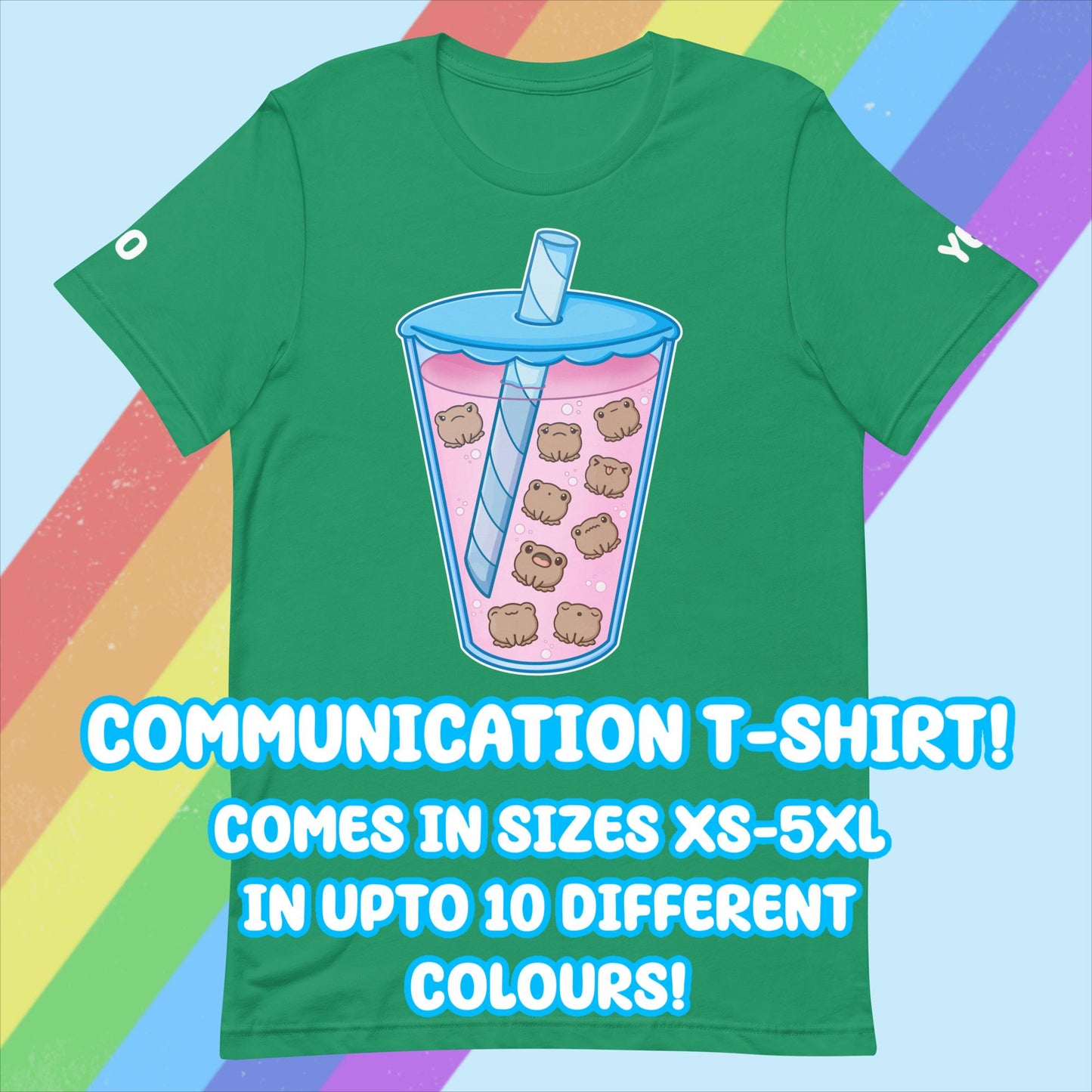 Boba Tea Communication T-shirt