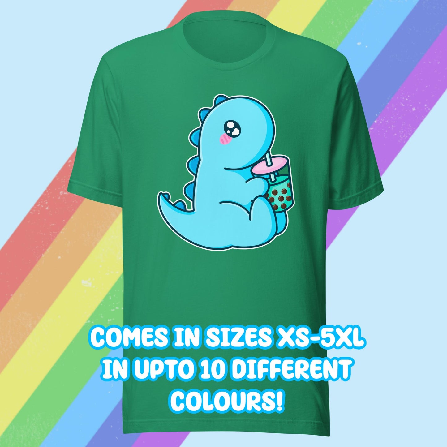 Bubble Tea Dino T-shirt