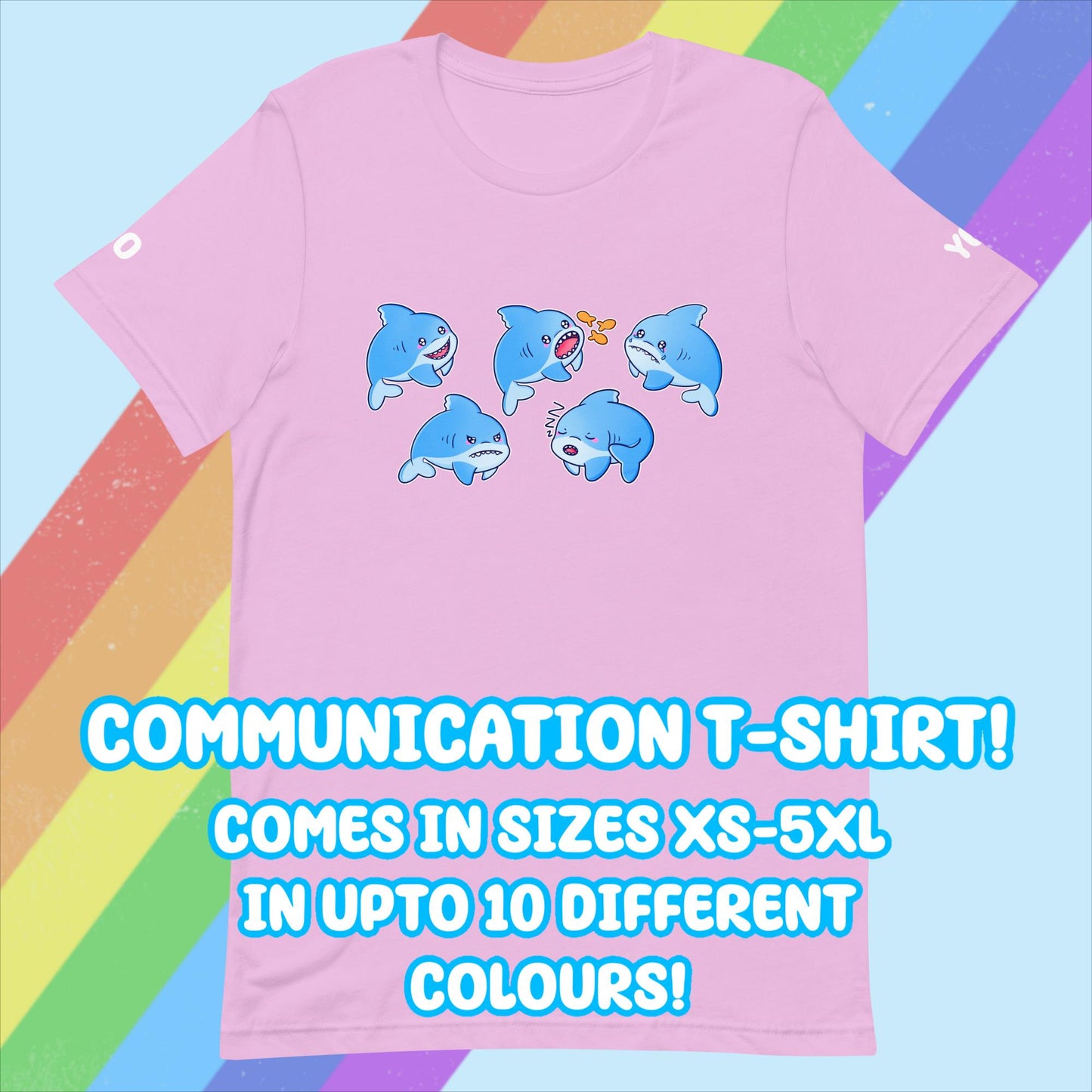 Shark Communication T-shirt