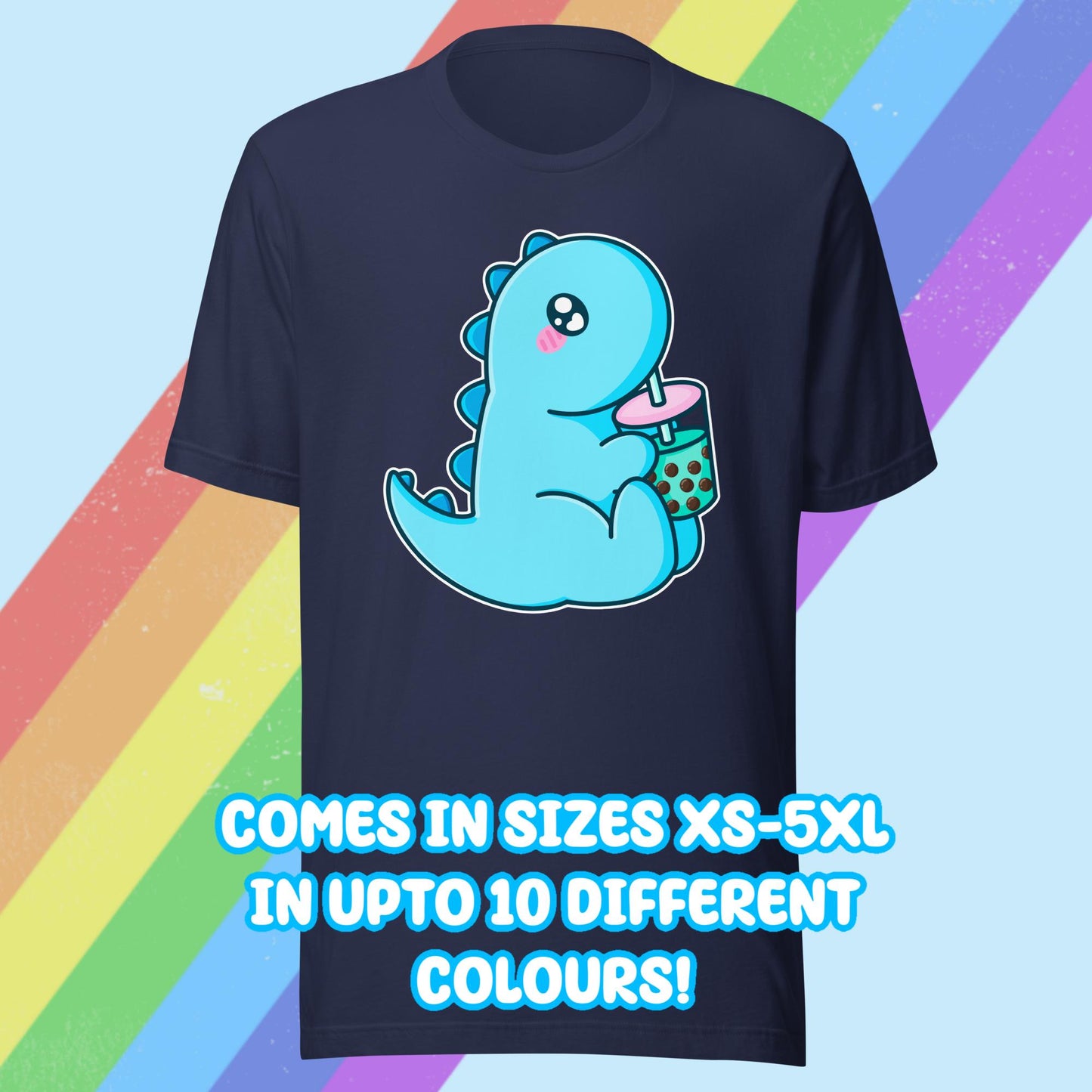 Bubble Tea Dino T-shirt