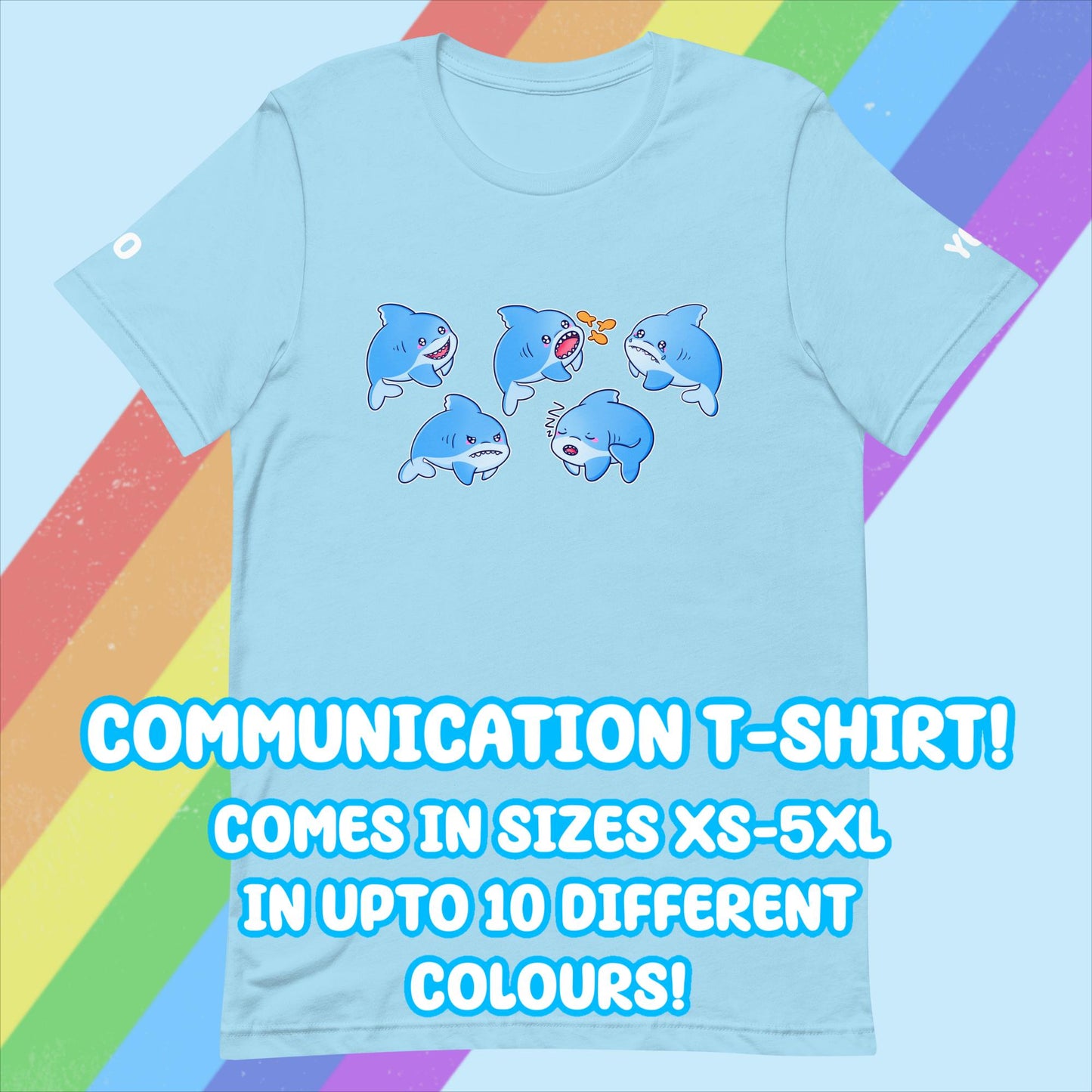 Shark Communication T-shirt