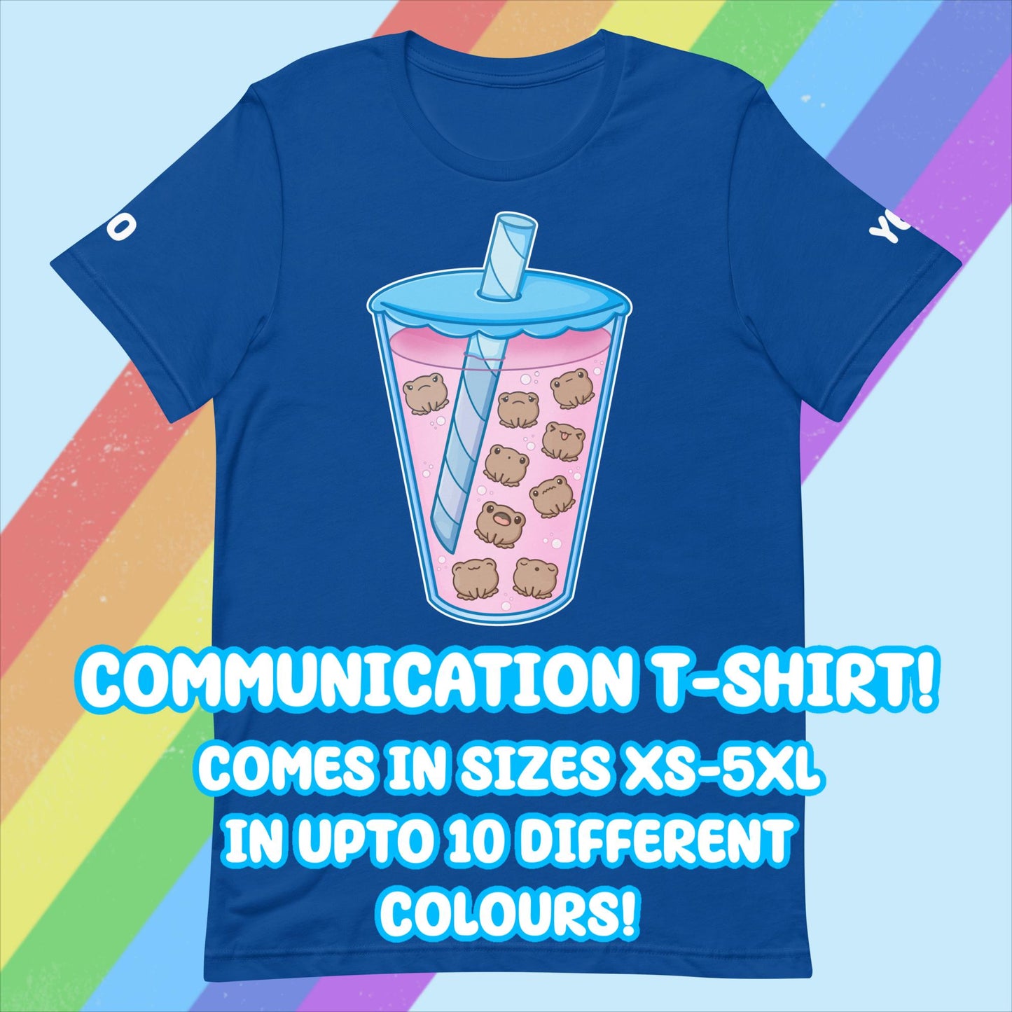 Boba Tea Communication T-shirt