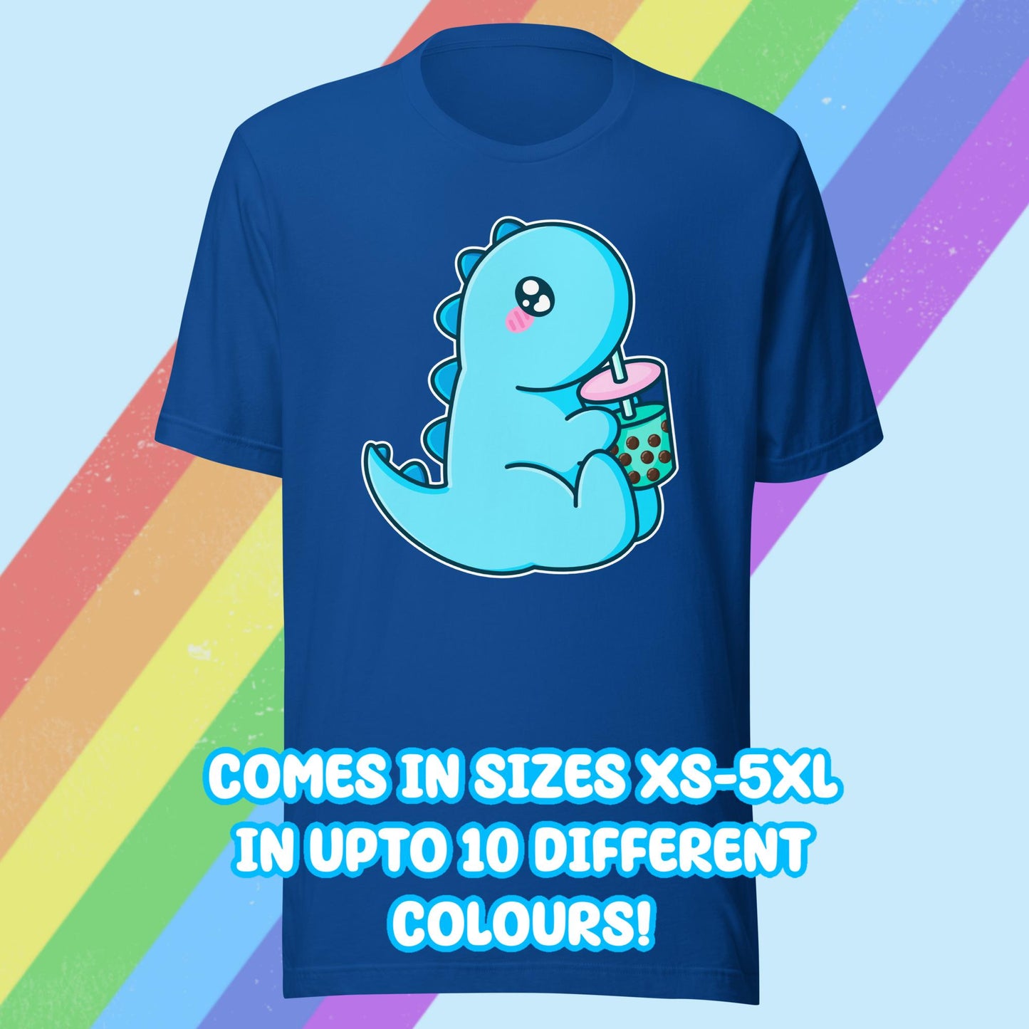 Bubble Tea Dino T-shirt