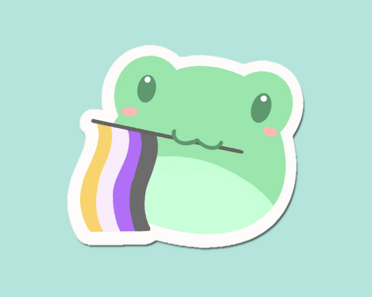 Nonbinary Pride Stickers