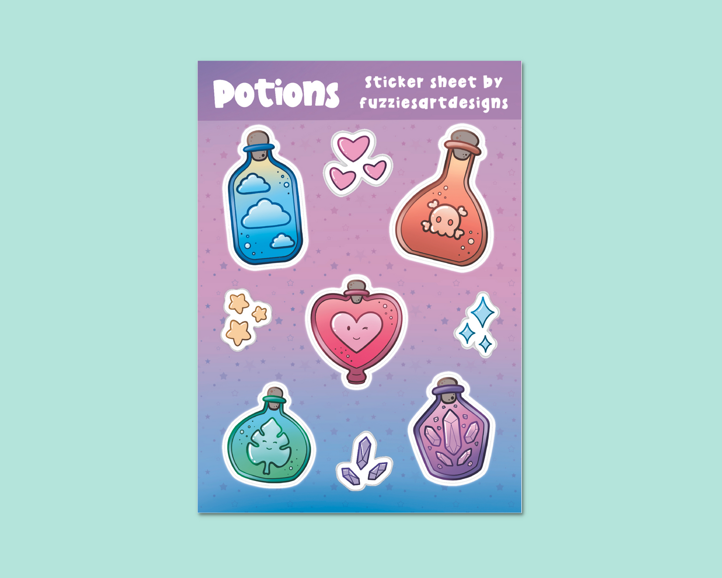 Potions Sticker Sheet