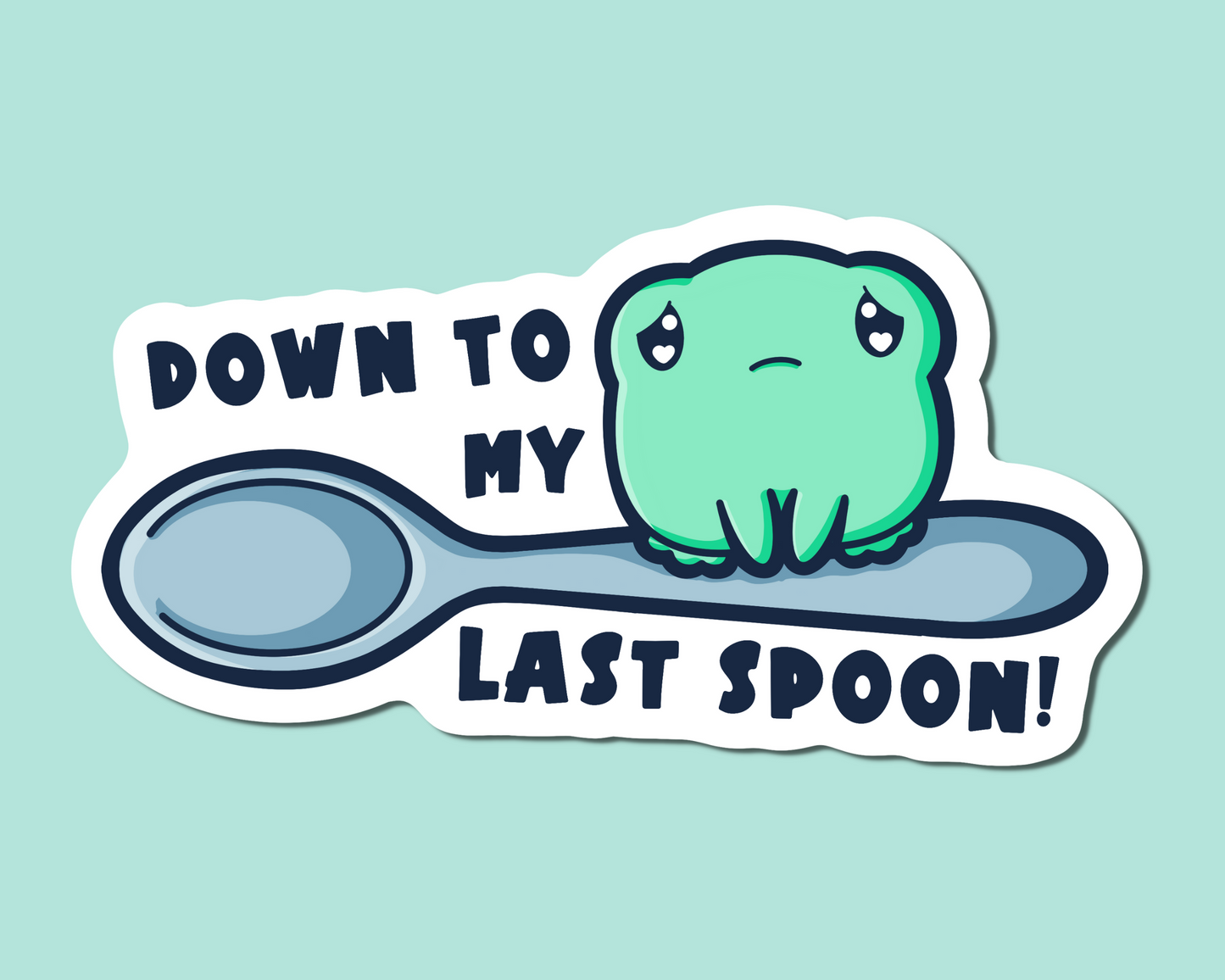 Last Spoon Frog Sticker