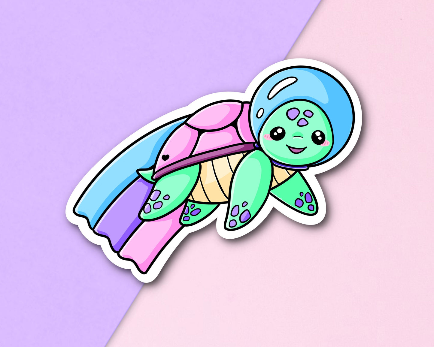 Space Turtle Sticker