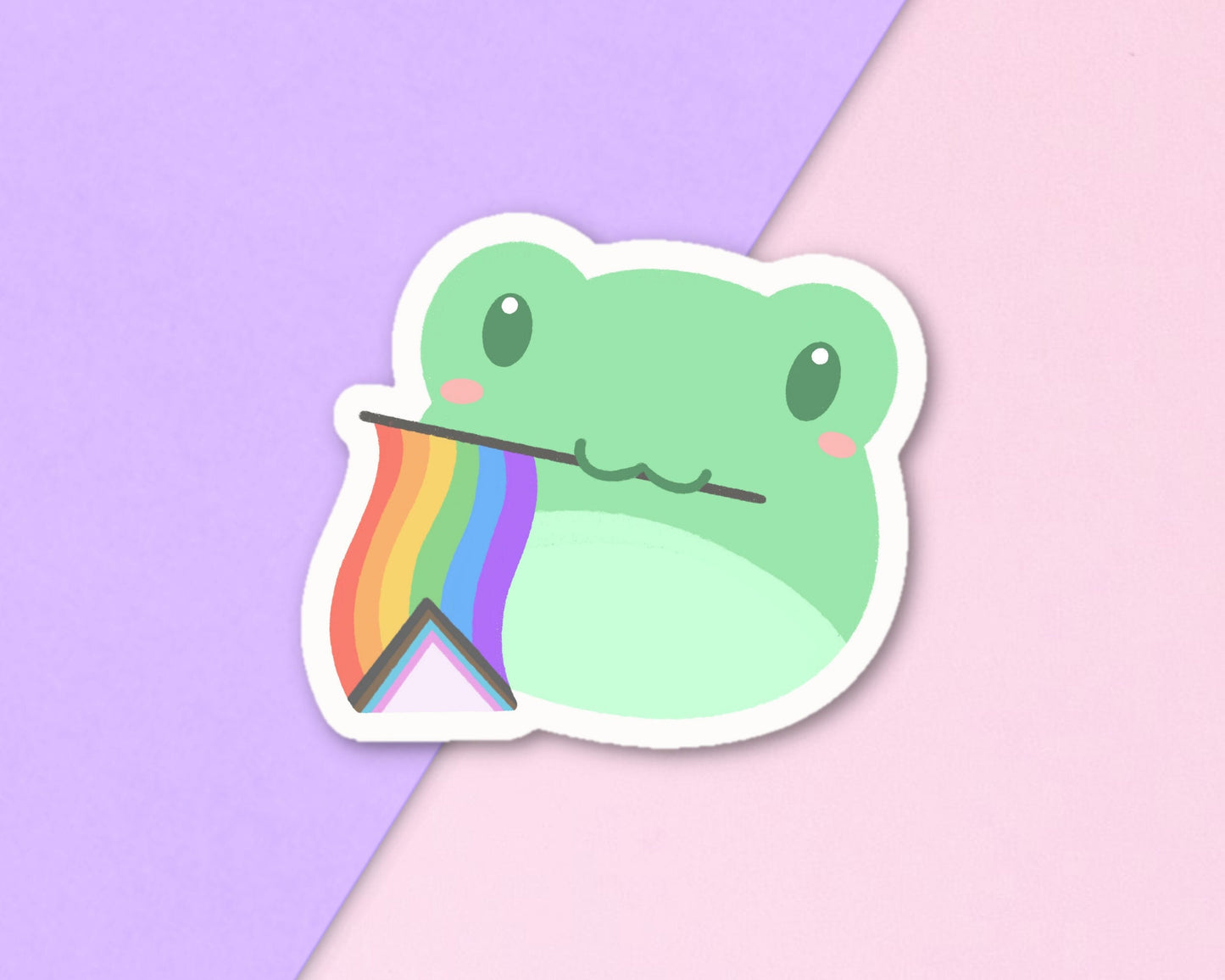 Inclusive/Progressive Pride Stickers