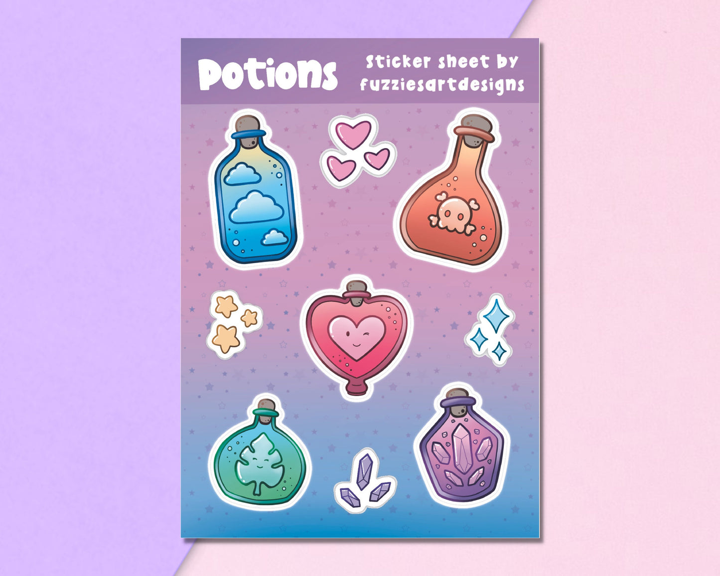 Potions Sticker Sheet