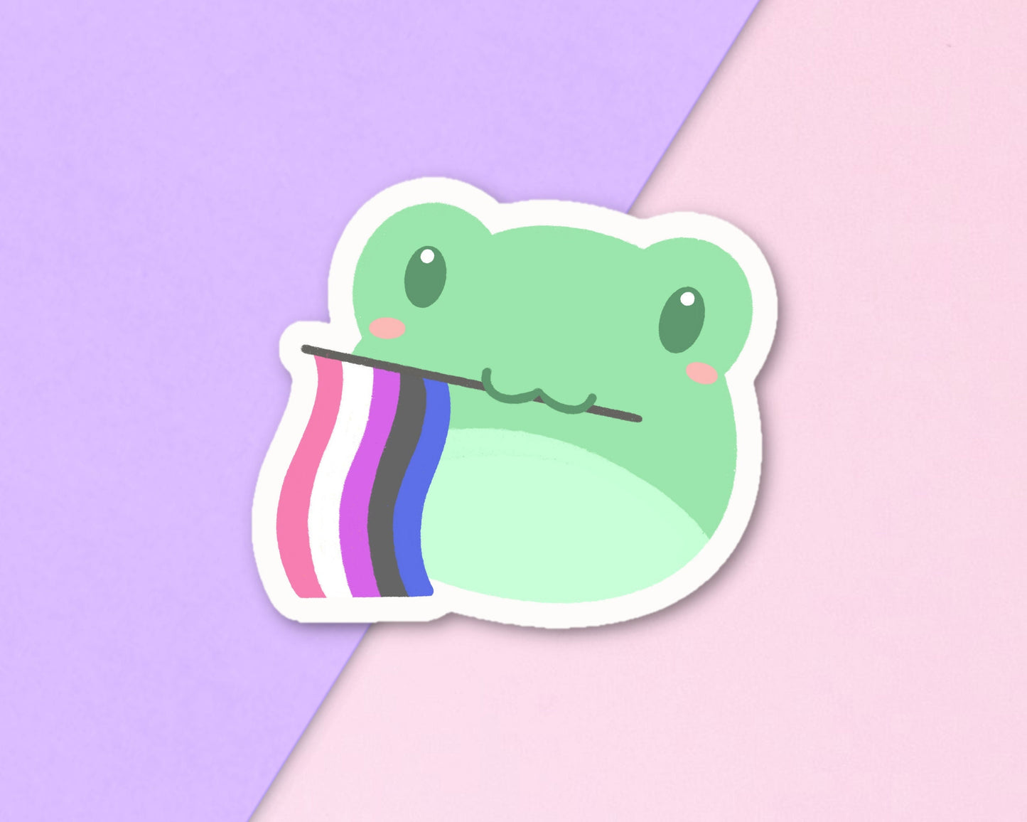 Genderfluid Pride Sticker