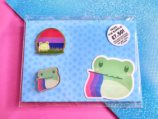 Bisexual Pride Frog Clearance Bundle